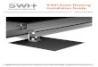 SWH Solar Racking SOLAR WAREHOUSE Installation Guide Residential... · 2019-03-27 · Solar Warehouse recommends Silver Grade LocTite Anti-Seize Item numbers: 38181, 80209,76732,76759,76764,