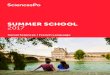 SUMMER SCHOOL 2017 - One Summer School, many options Summer School students can create a schedule to