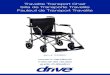 Travelite Transport Chair Silla de Transporte Travelite Fauteuil de … · 2020. 6. 8. · esquinas de la silla. Asegúrese de que la silla esté doblada completamente, de no ser