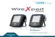 Fiber - Softing · and MMEF fiber optic cabling, WireXpert is ready for 40G and beyond. ... Patch Cord Test adapters Yes Yes. 7 1.6 Scope of delivery Single Mode Fiber (WX_AD_SM2)