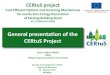 General presentation of the CERtuS Projectcertus- Studiare meccanismi di finanziamento adeguati per