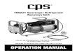 OPERATION MANUALres.cloudinary.com/cps/raw/upload/trsa21_man.pdf · The TRSA21 uses brass to brass seal type fittings on the ends of the interconnection hose assemblies. No hose gasket