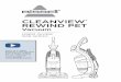 CLEANVIEW REWIND PET · 2019. 4. 5. · cleaner with wet hands. Do not put any object into openings. Do not use with any opening blocked; keep openings free of dust, lint, hair, and
