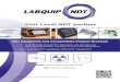 Your Local NDT partner · Your Local NDT partner NDT Equipment and Consumables Product Brochure Approved Channel Partner GE Inspection Technologies ü A Dedicated Equipment Specialist