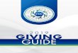 2019 GIVING GUIDE · charities continue their advocacy for our commonwealth, our country, and our world. The agencies with the highest total gift and the highest percentage of employees