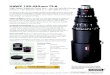 HAWK 150-450 mm T2 - Vantage Film · HAWK 150-450 mm T2.8 High Speed Telephoto Zoom Lens – you can quickly change it from a 150 - 450 mm T2.8 to a 100 - 300 mm T2.2 For shooting