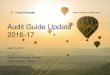 Audit Guide Update 2016-17 ... ¢© 2017 Crowe Horwath LLP Audit Guide Update 2016-17 April 13, 2017 Matthew