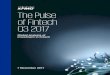 The Pulse of Fintech Q3 2017 · quarterly report highlighting the key trends and issues facing the fintech market globally and in key regions around the world. Fintech investment