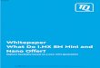 Whitepaper What Do i.MX 8M Mini and Nano Offer? · With the i.MX 8M Mini/Nano family, NXP offers a CPU family within the i.MX8 series for a reduced price and with scaled-back functions
