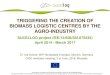 TRIGGERING THE CREATION OF BIOMASS LOGISTIC CENTRES … · Production of fodder pellets from agro-industrial food residues Two alfalfa production lines can be used for the pre-treatment