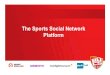 The Sports Social Network Platformc1593.r93.cf3.rackcdn.com/...Training_Slidespdf.pdf · Three definitions of social networking: Online people to people interactions It's a fusion