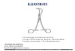 BENISON€¦ · 0092-524260785 Email.Info@benison.com.pk www— i s — 261 Urology Instruments Instrumentais para Urologia Instruments Urologiques 1 'BENISON