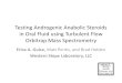 Testing Androgenic Anabolic Steroids in Oral Fluid using ...westernslopelabs.com/wp...2013-Oral-Fluid-Steroids.pdf · – Same catalogue as urine analytes – Low limits of detection