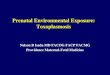 Prenatal Environmental Exposure: Toxoplasmosisalaskamchconference.org/2016_assets/archives/2014...•Toxoplasmosis is a clinical illness caused by the protozoan parasite Toxoplasma