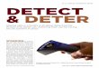 BY G.F. GUERCIO, CONTRIBUTING EDITOR DETECT & DETER · guard’s walkie talkie for exam-ple, Schober says. “Yorkie is a cell phone detector that can be discreetly operated from