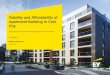 Viability and Affordability of Apartment Building in Cork City · as an urban centre of national and European significance in line with Project Ireland 2040. Policy makers need to