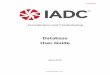 Database User Guide - IADC.org · 2020. 2. 2. · Student Certificates and Cards The database generates student certificates and cards. With the exception of legitimate IADC certificates