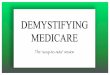 DEMYSTIFYING MEDICARE · 8/14/2020  · RIGHTSH Medigap plan benefits For plans sold on or after June 1, 2010 =iiliüiiiä Hospital coinsurance Coinsurance for days 61-90 (S3S2) and