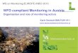 Organisation and role of monitoring actors · Seite 1 14.11.2013 WFD compliant Monitoring in Austria Organisation and role of monitoring actors Karin Deutsch/BMLFUW-VII 1 karin.deutsch@lebensministerium.at