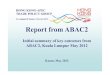 Report from ABAC2 - hk-apec.com.hk from ABAC2 to APEC … · Linkages with APEC. Finance & Economics WG Deepen regional capital markets Examine development of new Credit Rating Agencies
