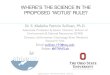 WHERE’S THESCIENCE IN THE PROPOSED ‘WOTUS’ RULE?€¦ · – Proposed rule relies on flow permanence, which is a flawed approach. – Multiple physical parameters indicate connectivity,