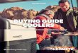 BUYING GUIDE COOLERS - Dometiccatalogs.dometic.com/assets/tp/catalogs/guide-coolers_en/... · 2019. 4. 8. · FOOD & BEVERAGE PORTABLE COOLERS. MOBILE LIVING MADE EASY — 3 YOUR