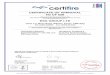 CERTIFICATE OF APPROVAL No CF 628 - ESG · This certificate is the property of Exova (UK) Limited trading as Warrington Certification Reg. Office: Exova (UK) Limited, Lochend Industrial