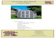 Precut Value Shed Manual Gambrel Barn - Better Sheds · PDF file Precut Value Shed Manual Gambrel Barn Construction Manual © 2008-2009 Little Cottage Co. Page 6 31 32 33 34 35 36