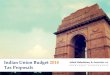Indian Union Budget 2018 Tax Proposals - sk-berater.com · 2018. 2. 5. · Ashok Maheshwary & Associates LLP is an accounting firm in India with International presence. Our core practice