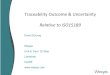 Traceability Outcome & Uncertainty Relative to ISO15189 · Traceability concept – metre measurement Standardised meter rule in NPL lab, London Commercially available calibrated