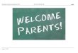 parents as partners 2015 - wappingersschools.org€¦ · Meeting: parents as partners 2015 9/13/15 2:02:36 PM Page 9 of 27 CLASSROOM PARTIES We will be celebrating a few times throughout