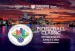 PICKLEBALL CLASSIC - Amazon Web Services · •Large, carpeted lobby and vendor showcase area overlooking the Allegheny River •Attached parking garage •30 courts •PA system