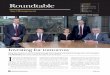 Roundtable - Antin · roundtable, Arcus’s Neil Krawitz remarks that all present typically look for some-thing different when investing, rather than the “core, mature and scrubbed-up