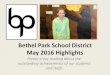 Bethel Park School District April 2011 Highlights 2016 Highlights2.pdf · the outstanding work they performed during the second semester of the 2015-2016 school year. • Chi-Anne