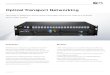Optical Transport Networking Solution · Optical Transport Networking FS OTN solution is designed to cost-effectively extend the optical link power budget for WDM solutions. It is
