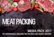 MEAT PACKING · the industry. With analysis, insightful features, and essential technical papers, MPJ is the complete resource. News and feature coverage adapts through the year to