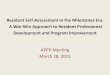 Resident Self -Assessment in the Milestones Era: A Win-Win … · 2015. 3. 28. · A Win-Win Approach to Resident Professional Development and Program Improvement APPD Meeting March