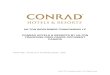HILTON WORLDWIDE FRANCHISING LP CONRAD ...corp. ... Hilton Inns, Inc., a Delaware corporation formed in July 1962(“Hilton Inns”) offered franchises for Conrad brand hotels for