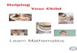 Helping Your Child - Helping Your Child Learn Mathematics With activities for children in preschool