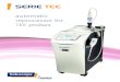 SERIE TEE Full water treatment - kebomed.no · The Serie TEE is a unique solution to clean and dis-infect transesophageal echocardiogram probes. A NEW GENERATION OF INTERFACE The