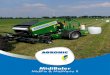MidiBaler - Agronic Oy – Agronic Oy · Film exchange In order to change wrap-ping film easily, the ma-chines have a button on the wrapper arm chassis to turn the wrapping arm in
