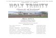 Holy Trinity Magazine May 13General Synod of the Church of Ireland 9-11 May 2013 Please remember to pray for our general synod as it meets in Armagh this year. Please pray for godly