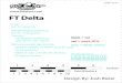 FT Delta · page 1 of 12 black = cut red = score 50% blue = lightly crease FT Delta Design By: Josh Bixler Tiled plans dimensions: 1 2 3 4 5 6 7 8 9 10 11 12 13 14 15 16