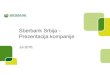 Sberbank Srbija prezentacija kompanije Srbija... · Ova prezentacija nije namenjena za distribuciju i korišćenje od strane osoba ili entiteta koje su građani ili žive u bilo kojoj