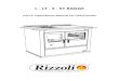 L - LT - S - ST RANGE...Keep this booklet because it could be useful in case of necessity. Talking about the working and the installation of Rizzoli cookers and thermal cookers, all