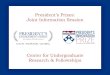 President’s Prizes: Joint Information Session · 2018. 9. 11. · President’s Innovation Prize • Launched in fall 2015; ﬁrst awarded in spring 2016 • Underscores the Penn