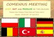 COMENIUS MEETING · COMENIUS MEETING , AND BY THE COLOURS Belgium, Italy, Germany, Poland, Spain and Turkey, meet in Albacete – thSPAIN (20th - 24 April 2015) SPAIN shops, eats