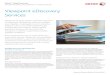 Viewpoint eDiscovery Services - Xerox · Viewpoint eDiscovery Platform Technical Brief Viewpoint by Xerox delivers a flexible approach to eDiscovery designed to help you manage your