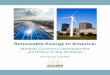 Renewable Energy in America · Renewable Energy in America: Markets, Economic Development and Policy in the 50 States Spring 2011 Update