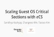Scaling Guest OS Critical Sections with CS · Scaling Guest OS Critical Sections with eCS Sanidhya Kashyap, Changwoo Min, Taesoo Kim